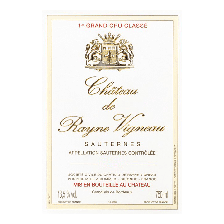 10035267_square Chateau de Rayne Vigneau Premier Cru Classe, Sauternes